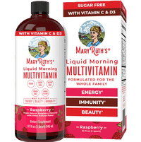 Buy MaryRuth's Liquid Morning Multivitamin | Raspberry | 450ml UK online