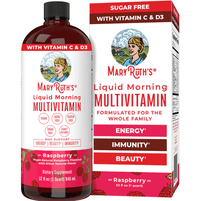 Buy MaryRuth's Liquid Morning Multivitamin | Raspberry | 450ml UK online