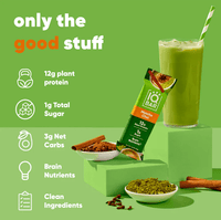 Buy Matcha Chai | Single Plant Protein Bar | IQBAR UK