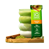 Buy Matcha Chai | Single Plant Protein Bar | IQBAR UK