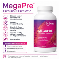 Buy Mega Pre | Precision Prebiotic | 180 Capsules | Microbiome Labs UK online