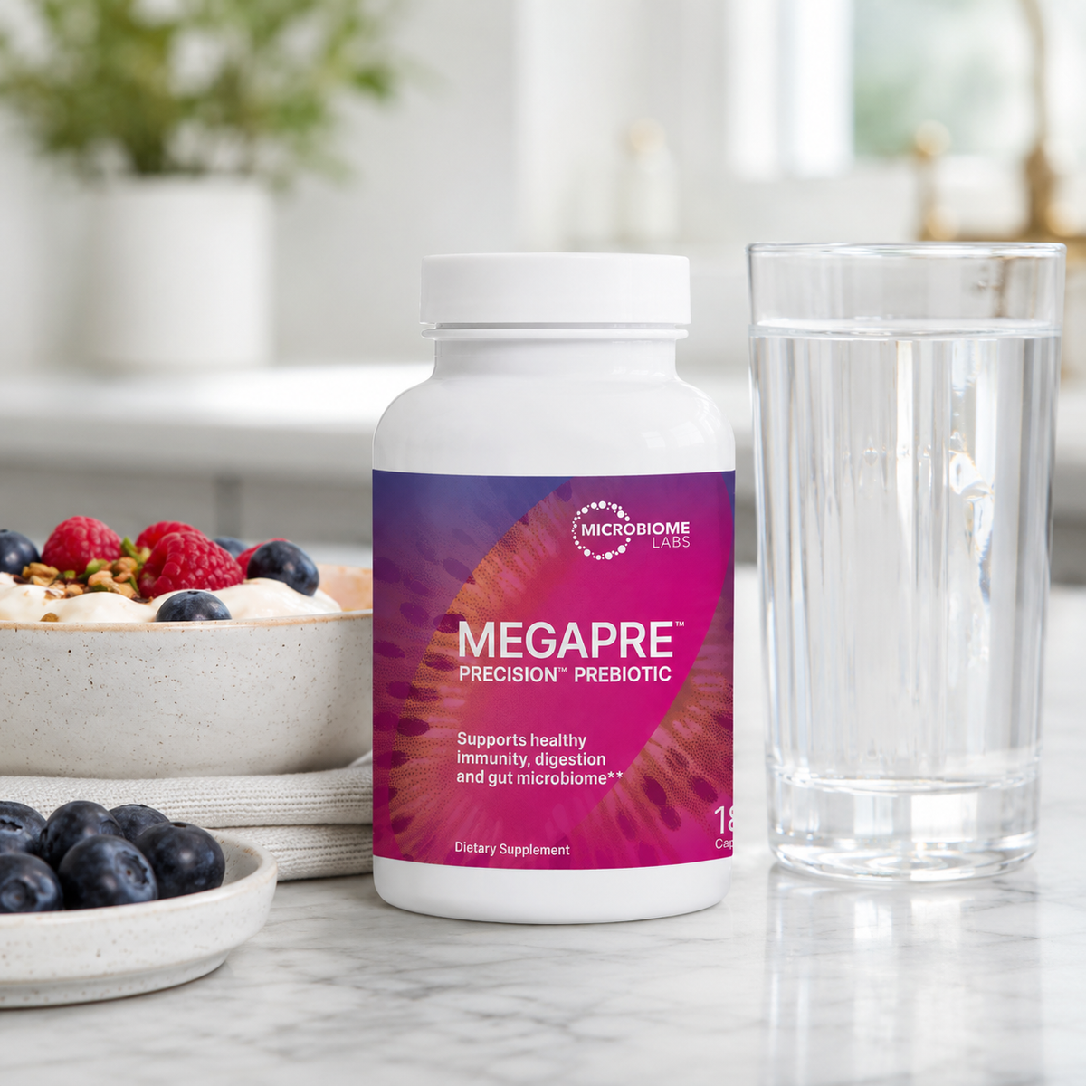Buy Mega Pre | Precision Prebiotic | 180 Capsules | Microbiome Labs UK online