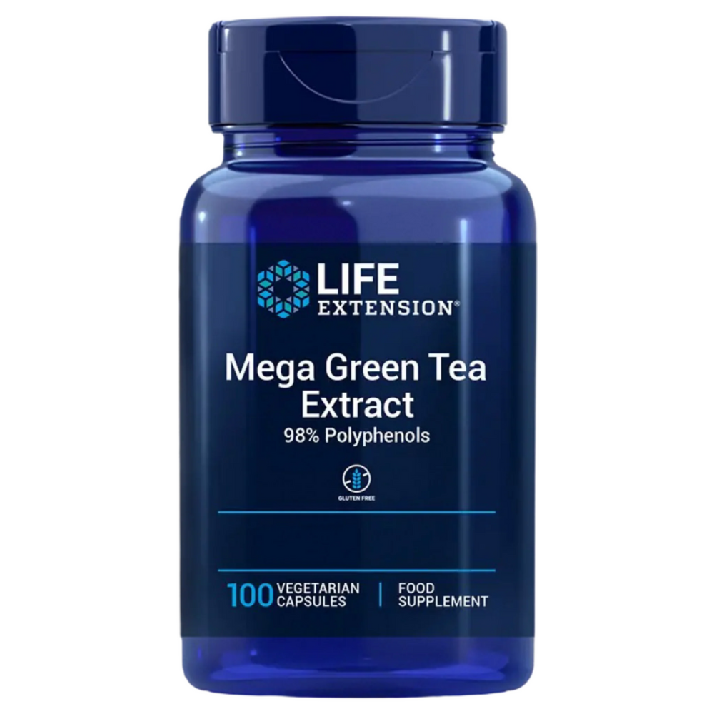 Buy Mega Green Tea Extract | 100 Veg Capsules | Decaffinated UK