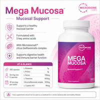 Buy Mega Mucosa | 180 Capsules  | Microbiome Labs UK online