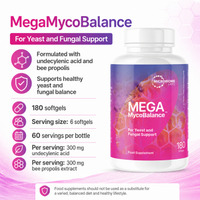 Buy MegaMycoBalance - Yeast Support - 180 Softgels  UK online Microbiome Labs