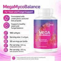 Buy MegaMycoBalance - Yeast Support - 180 Softgels  UK online Microbiome Labs