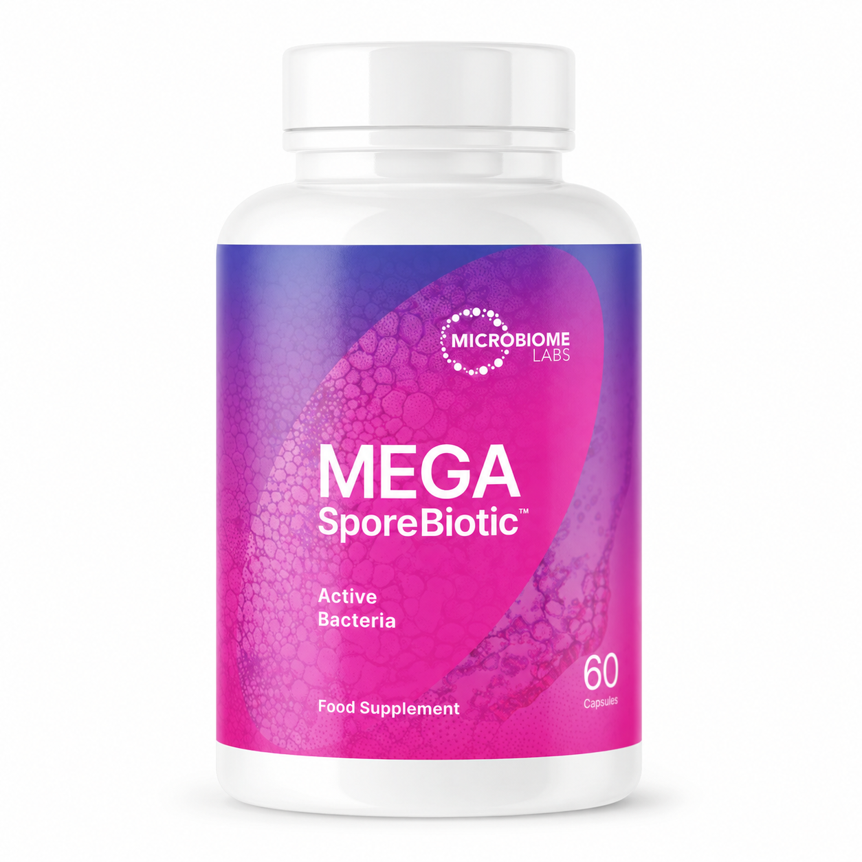 Buy Mega Sporebiotic | SPORES ONLY Formula | 5 Billion CFU | 60 Capsules Microbiome Labs UK online