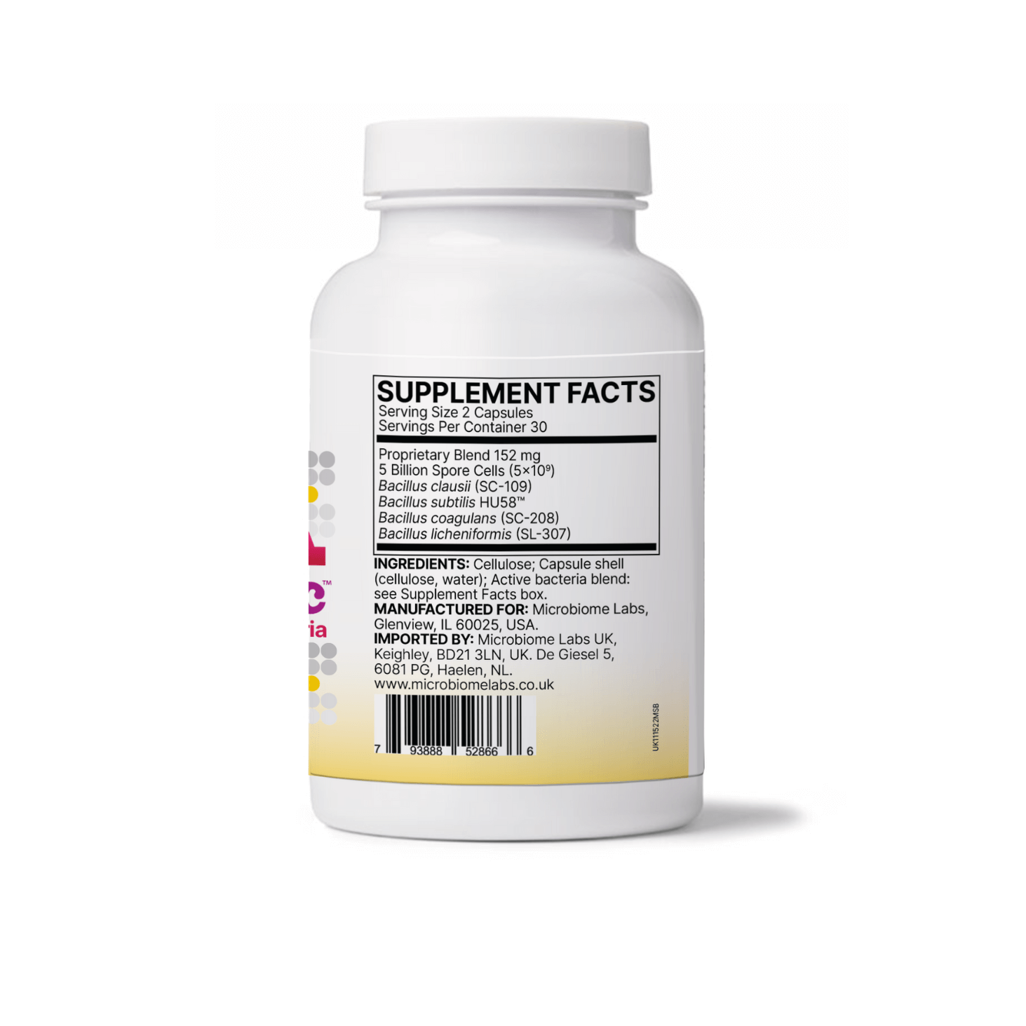 Buy Mega Sporebiotic | SPORES ONLY Formula | 5 Billion CFU | 60 Capsules UK