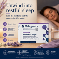 MetaRelax Night - 30 Tablets - Metagenics - Fast shipping UK