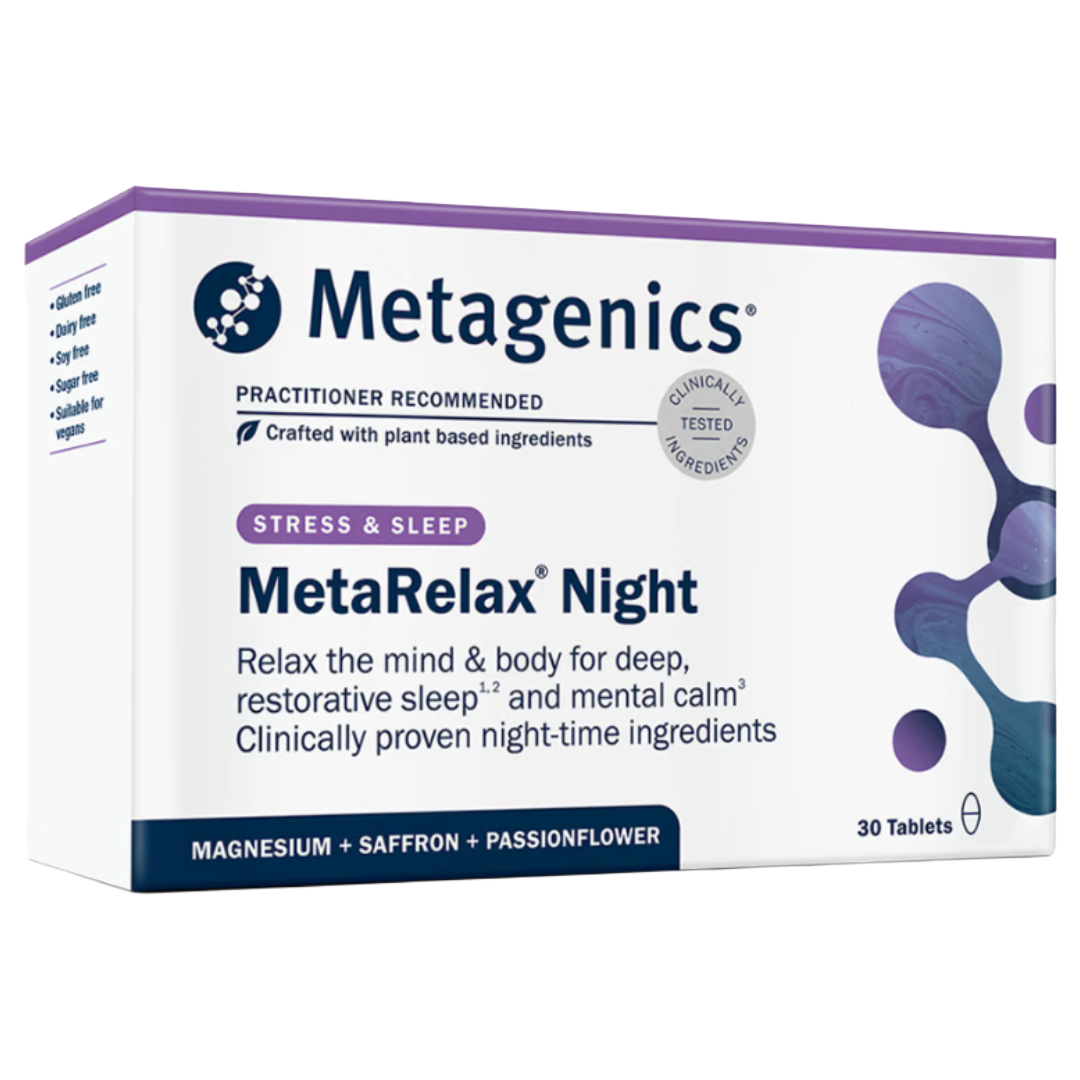 MetaRelax Night - 30 Tablets - Metagenics - Fast shipping UK