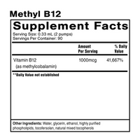 Buy Methyl B12 | 30ml | Quicksilver Scientific UK