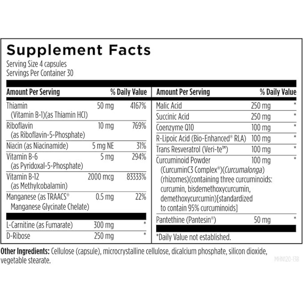 Designs For Health Mitochondrial NRG | 120 Capsules UK online