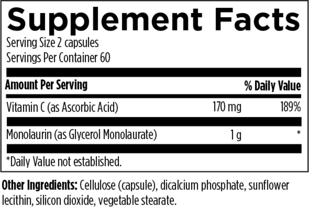 Buy Monolaurin-Avail | 120 Capsules UK
