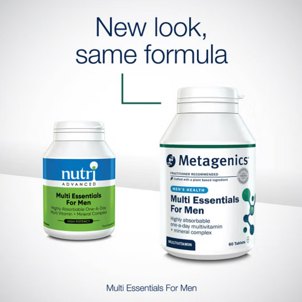 Buy Multi Essentials for Men Multivitamin | 60 Tablets | Metagenics UK