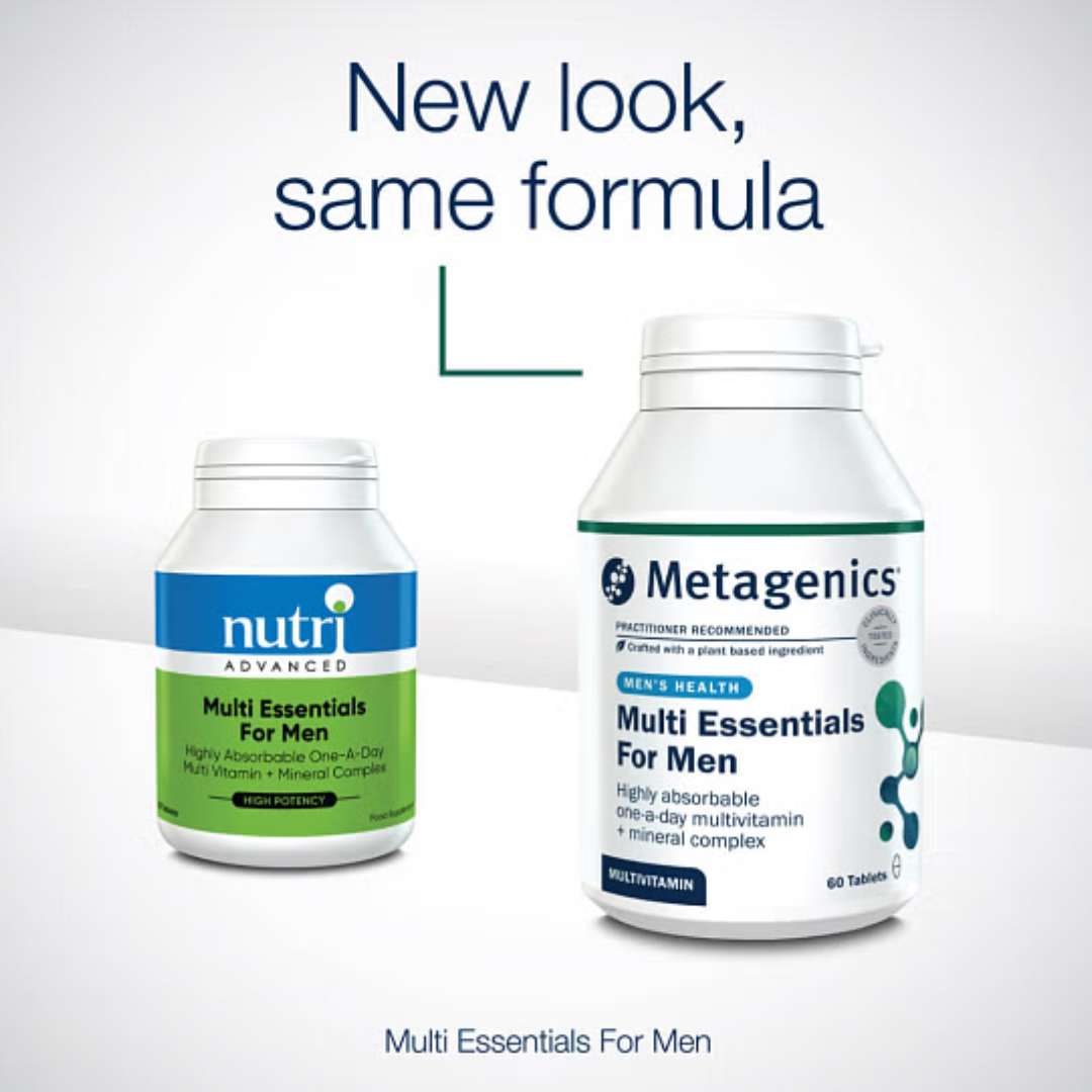 Buy Multi Essentials for Men Multivitamin | 60 Tablets | Metagenics UK