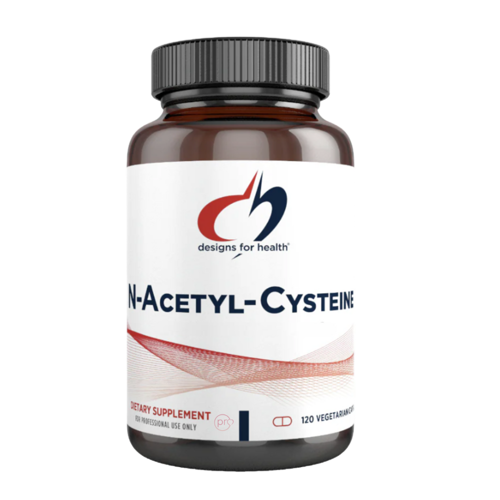 Buy N-Acetyl Cysteine | 120 Capsules | Designs For Health UK