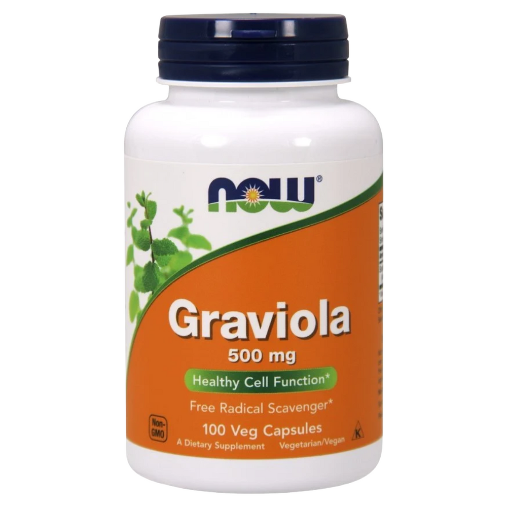 Buy Graviola 500mg | 100 Capsules | NOW UK online