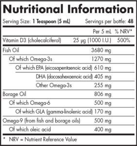 Buy Nordic Naturals | Complete Omega-3.6.9-D | 237 ml UK