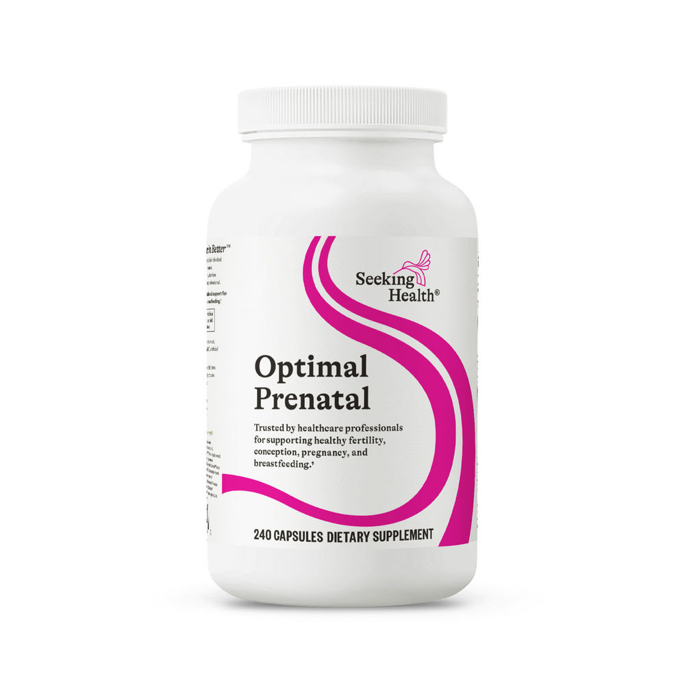 Buy Optimal Prenatal | 240 Capsules | Seeking Health UK