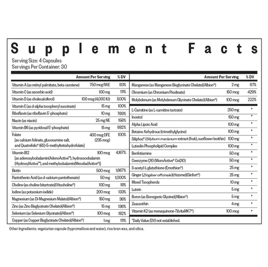 Optimal Woman  | 120 Capsules | Seeking Health UK 