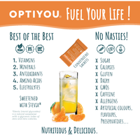 Buy OPTIYOU | Multivitamin | Orange Flavour | 30 sachets UK online
