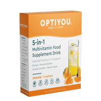 Buy OPTIYOU | Multivitamin | Orange Flavour | 8 sachets UK