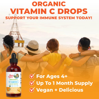 mary Ruths organic vitamin c drops orange vanilla - adults and kids - proactive healthcare uk 