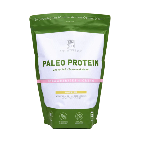 Buy Paleo Protein | Strawberries & Cream | 831g UK