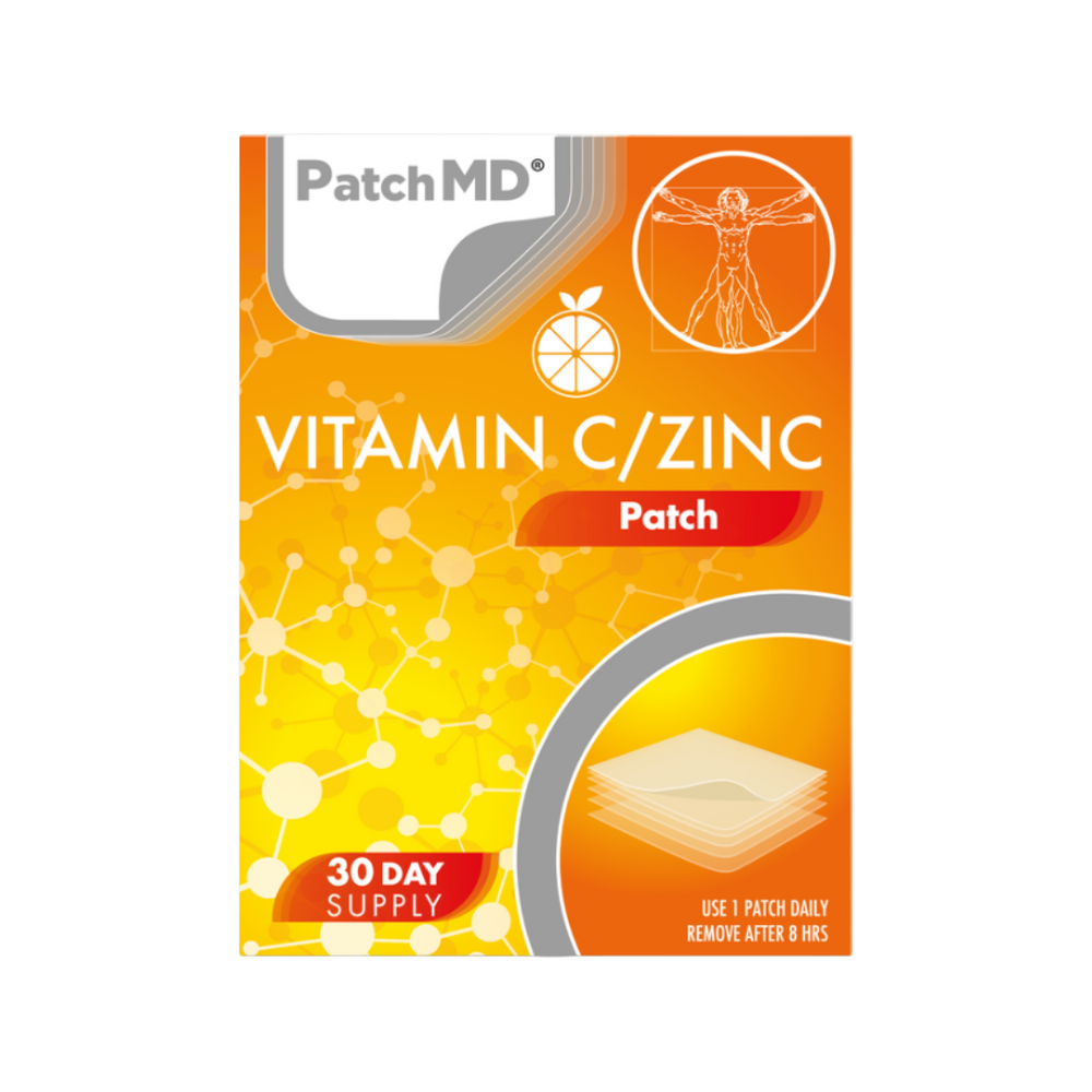 PatchMD Vitamin C - Zinc Topical Patch – 30 Daily Patches UK