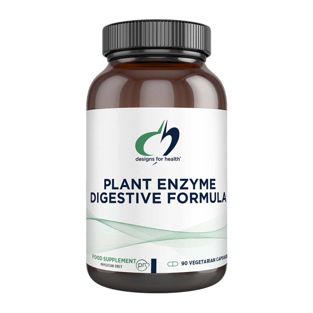 Buy Plant Enzyme Digestive Formula | Designs For Health | 90 Capsules UK