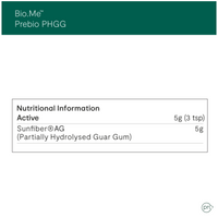 Bio.Me Prebio PHGG 150g Refill Pouch UK 