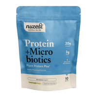 Buy Protein Plus Microbiotics | French Vanilla | 300g UK