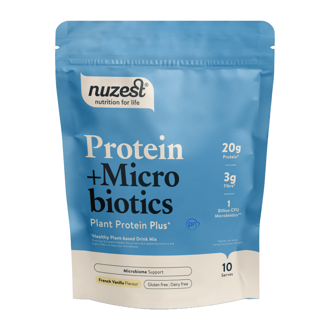 Buy Protein Plus Microbiotics | French Vanilla | 300g UK