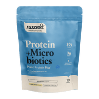Buy Protein Plus Microbiotics | French Vanilla | 300g UK