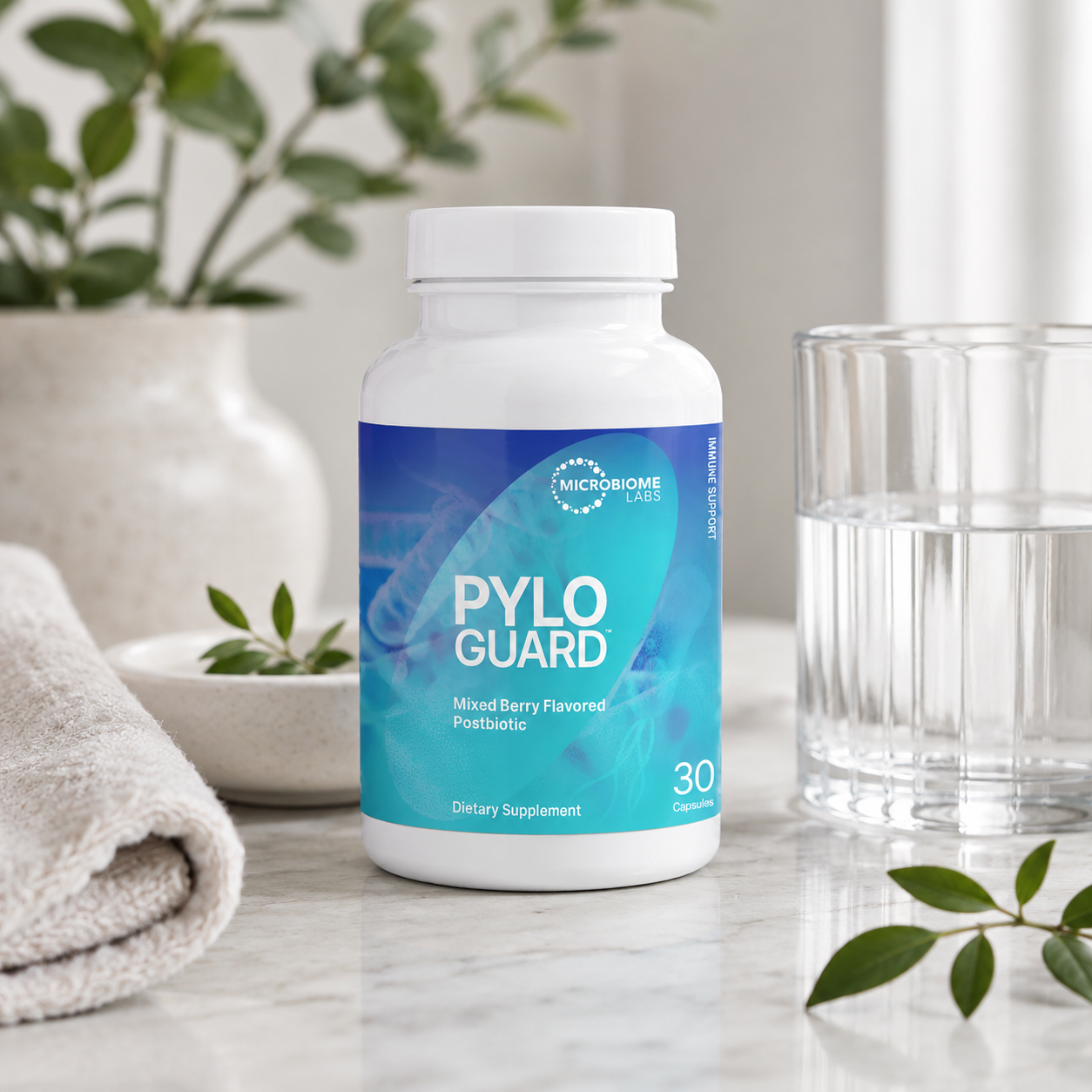 Buy Pyloguard | Postbiotic | 30 Capsules | Microbiome Labs UK online