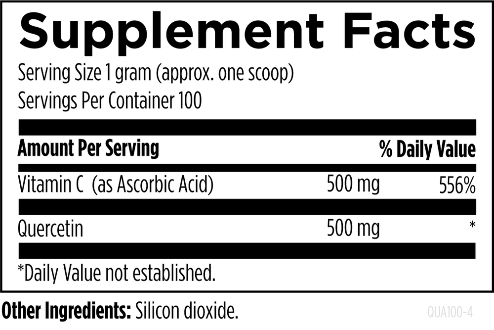 Buy Quercetin Ascorbate Powder 100g UK