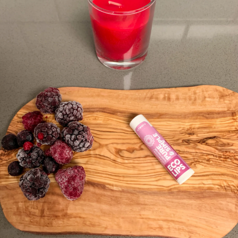 Buy Pure & Simple Raspberry Lip Balm | Eco Lips UK