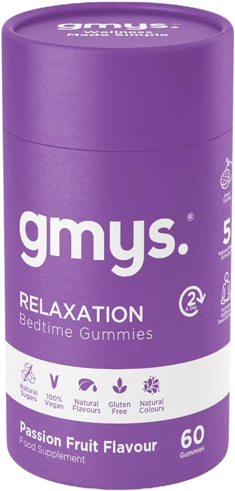 Buy Relaxation Gummys | Passion Fruit | 60 Gummies UK