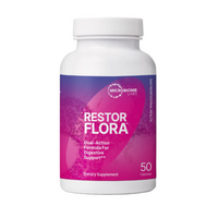Buy RestorFlora | Spore + Yeast Probiotic | 50 Capsules UK