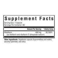 Buy Riboflavin | 60 Capsules | Seeking Health UK