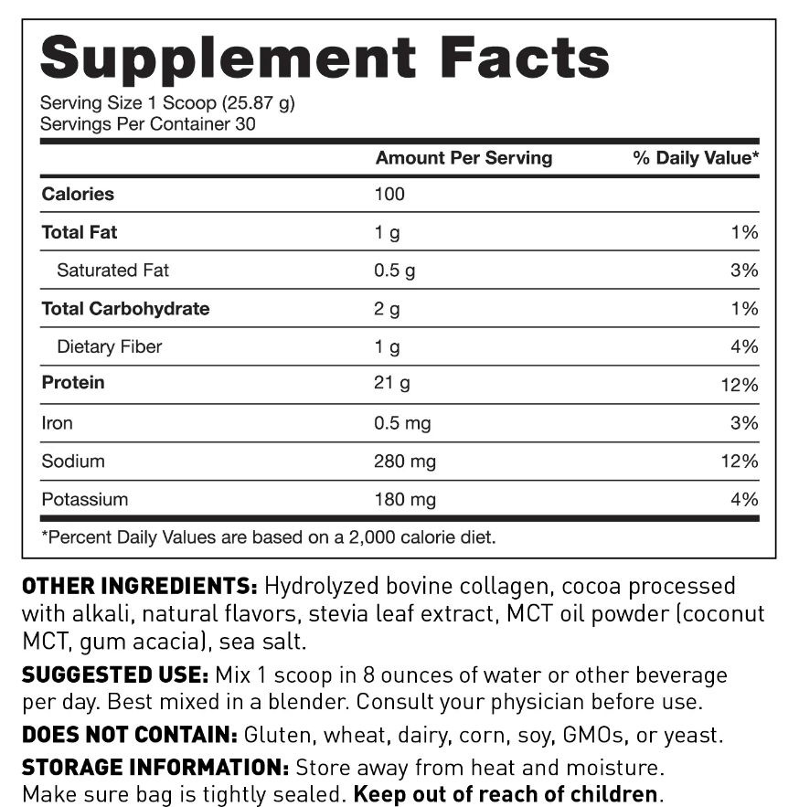Buy Paleo Protein | Mocha Latte | 825g UK