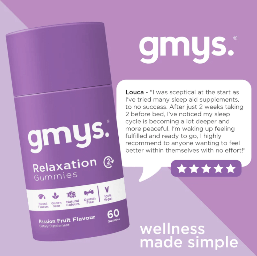 Buy Relaxation Gummys | Passion Fruit | 60 Gummies UK
