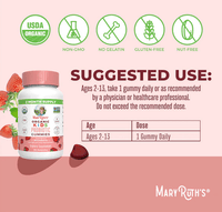 Buy MaryRuth's Kids Probiotic 60 Gummies (Strawberry) UK