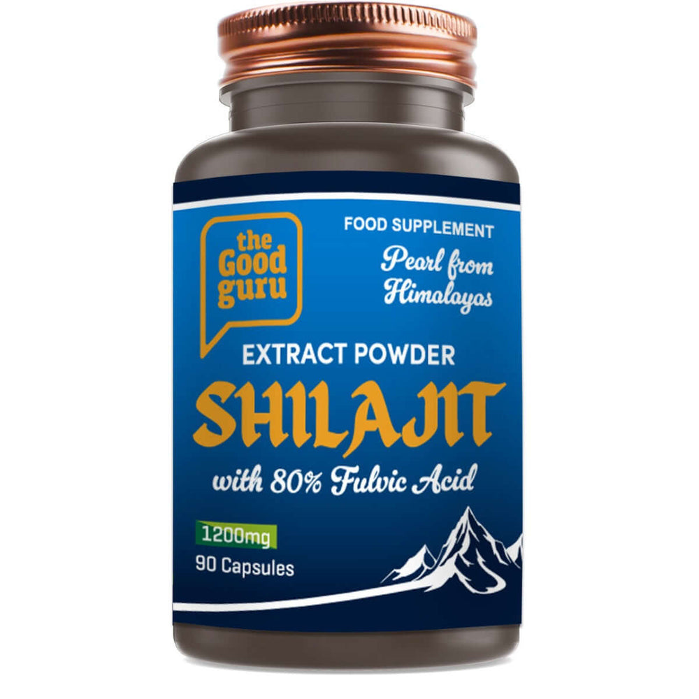 Buy Gold Shilajit + Ashwagandha KSM66 | 1200mg | 90 Capsules UK