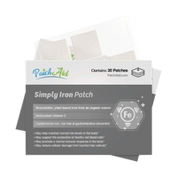 Buy Simply Iron Topical Patch | 30 Patches | PatchAid UK