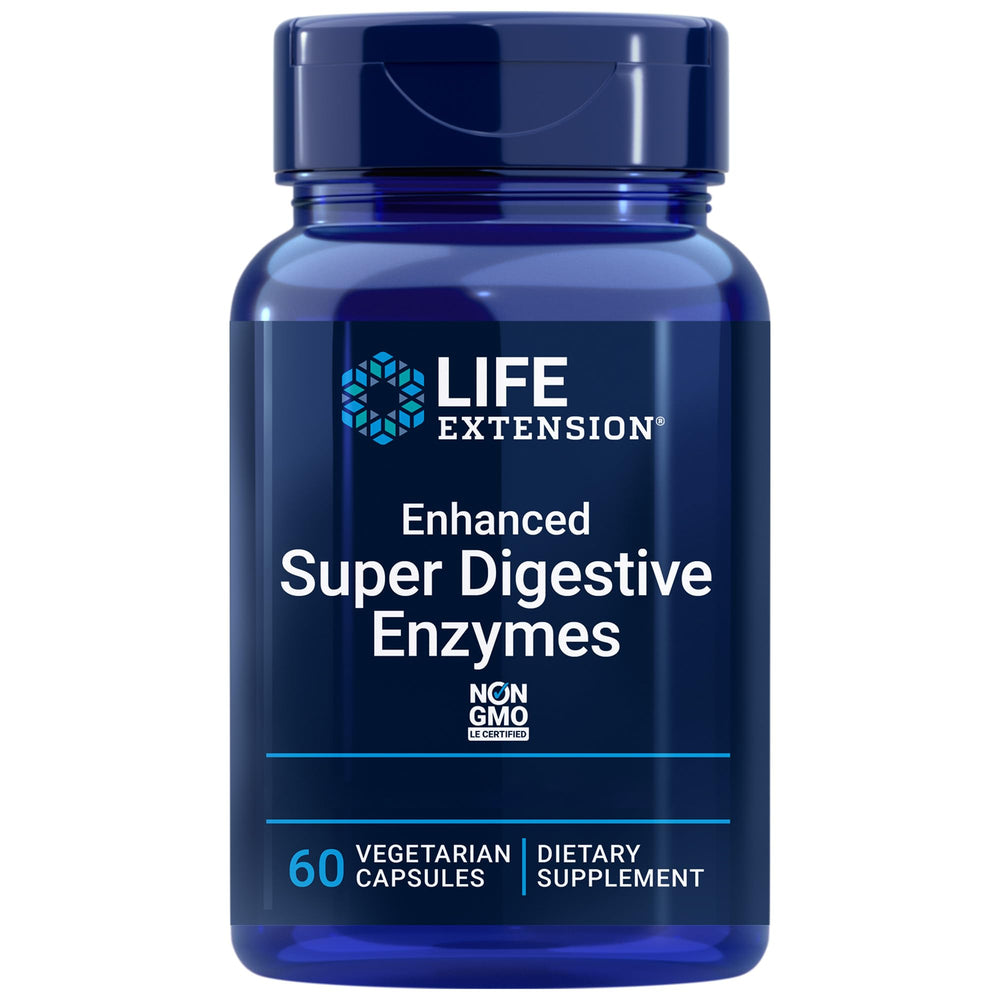 Life Extension Enhanced Super Digestive Enzymes | 60 Capsules