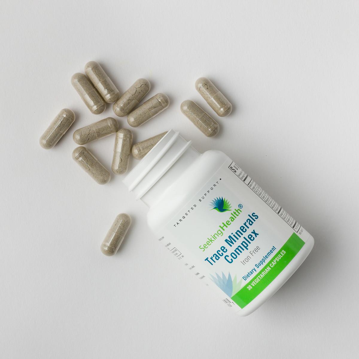 Buy Trace Minerals Complex | Iron Free | 30 Capsules | Seeking Health UK