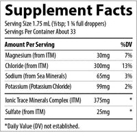 Buy Ionic Potassium | 99 mg | 59ml | Trace Minerals UK