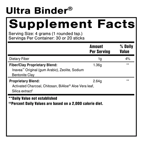 Ultra Binder 120g | Quicksilver Scientific UK 