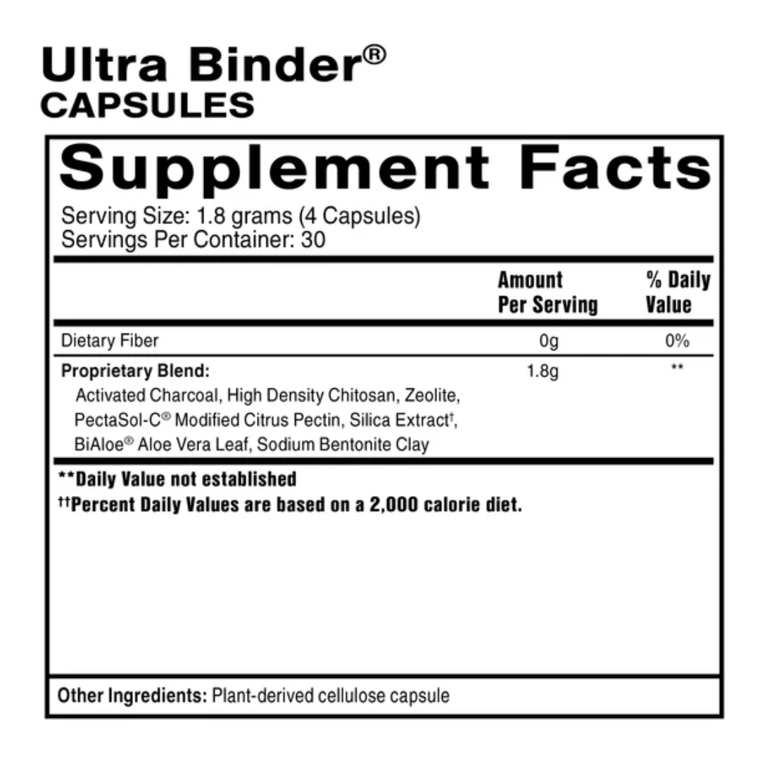 Buy Ultra Binder Stick Packs or 120 Capsules | Quicksilver Scientific UK